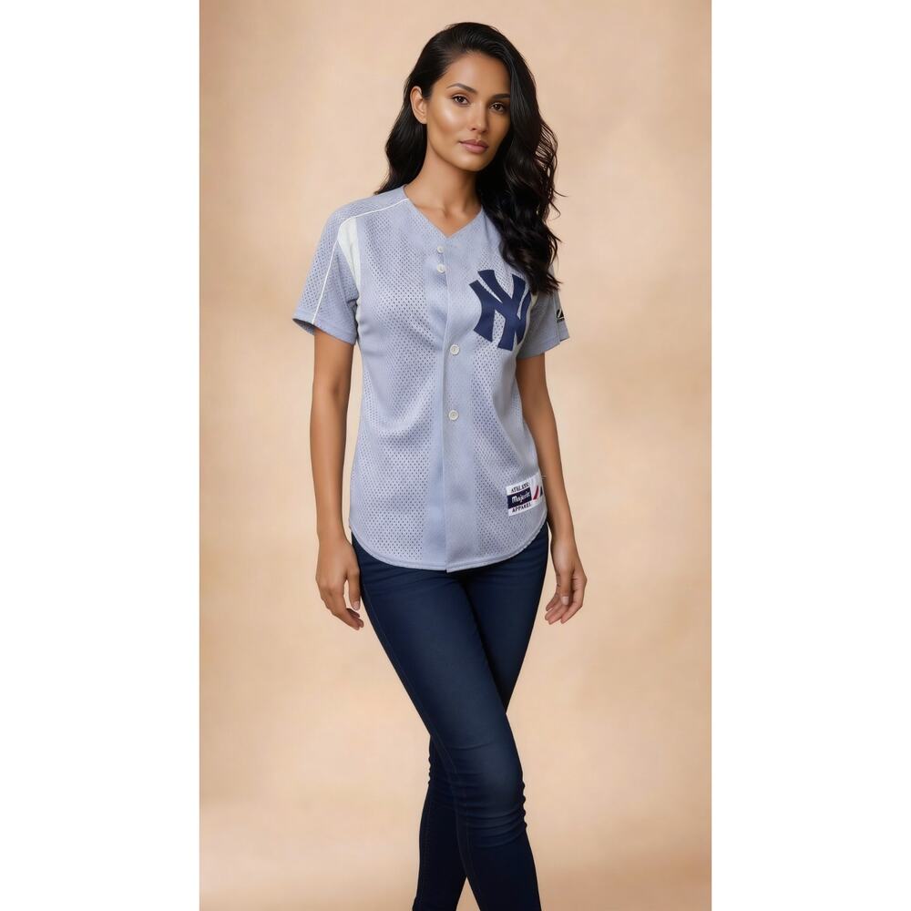 Mesh baseball jersey, New York Yankees, Majestic Diamond Collection